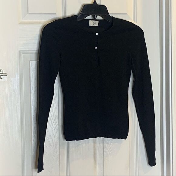 Aritzia Wilfred Mandy Longsleeve Top Size XXS - Picture 3 of 9